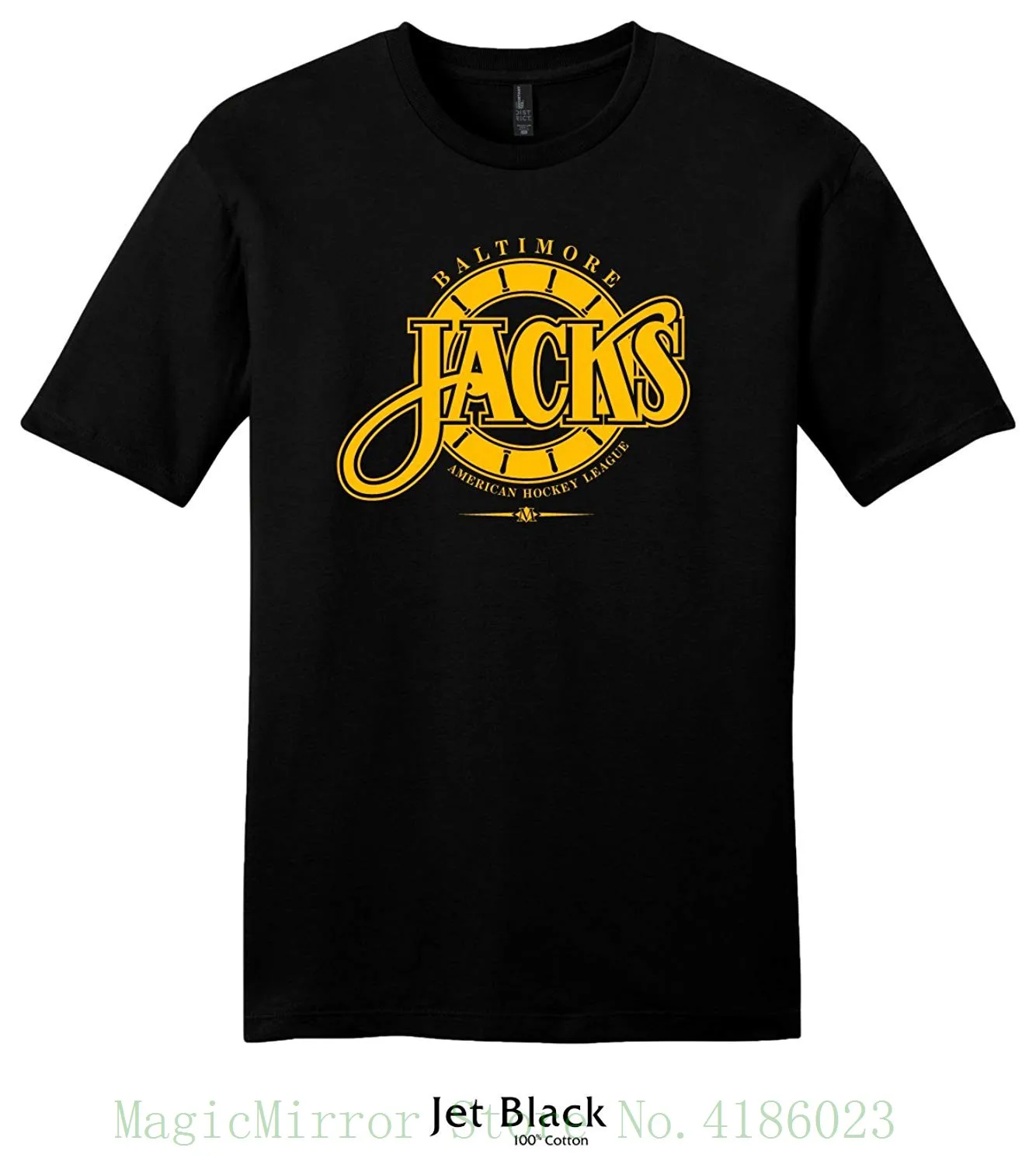 Throwbackmax 1990 Ahl Baltimore Skipjacks Hockeyist футболка с коротким рукавом и круглым вырезом