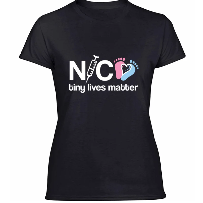 Популярная Футболка с принтом Nicu Tiny Lives Matter Neonatal Nurse, фотографий, Мужская футболка для фитнеса с вырезом лодочкой, Топ в стиле хип-хоп