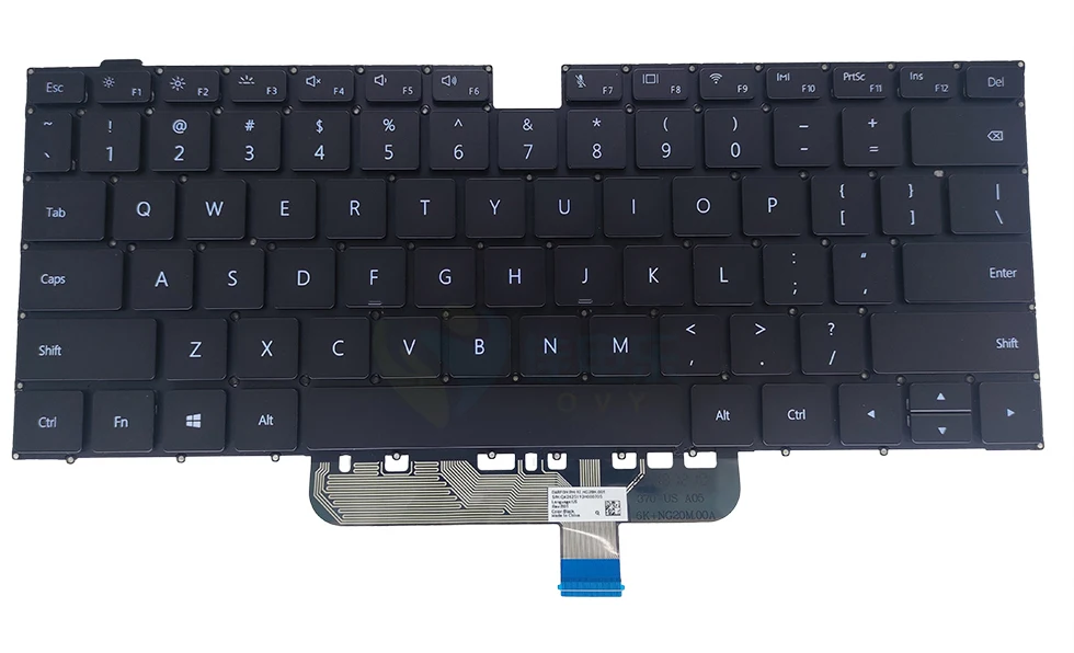 Английская клавиатура с подсветкой для ноутбука HUAWEI MagicBook Pro HBL-W19 HBL-W29 HLY-W29RP HLY-W29R