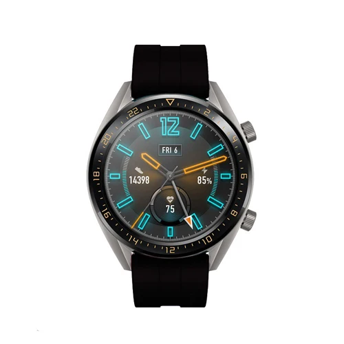 22 мм ремешок для часов huawei watch GT 2 42 мм 46 мм ремешок для samsung galaxy Watch 46 мм gear S3 Frontier Amazfit gts Ремешок Браслет - Цвет ремешка: black