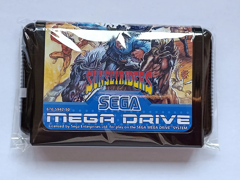 Игра MD: SUNSET RIDERS (японская версия!) | Электроника
