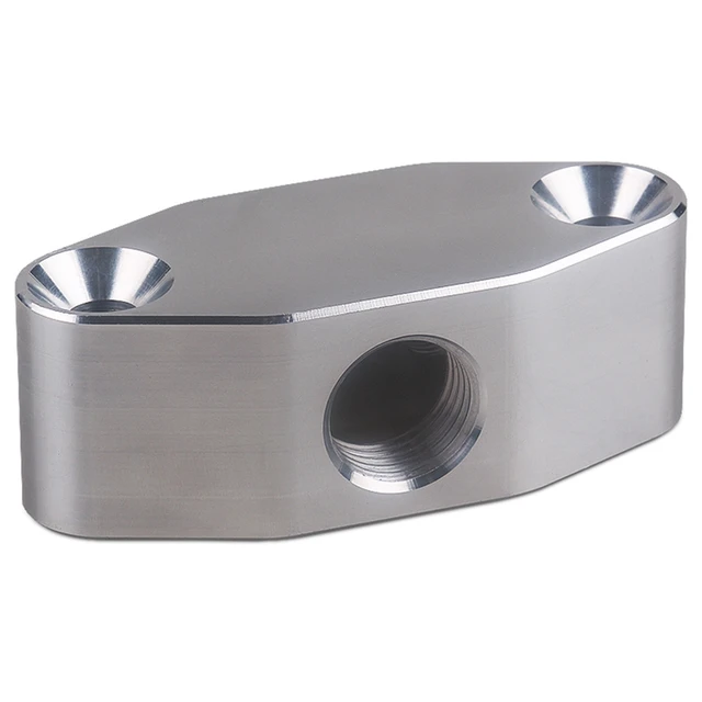 thumbnail image 2 of Aluminum Oil Filter Sandwich Plate Adapter Suitable For Toyota GT86 For Subaru For Honda CIVIC 2 of 13