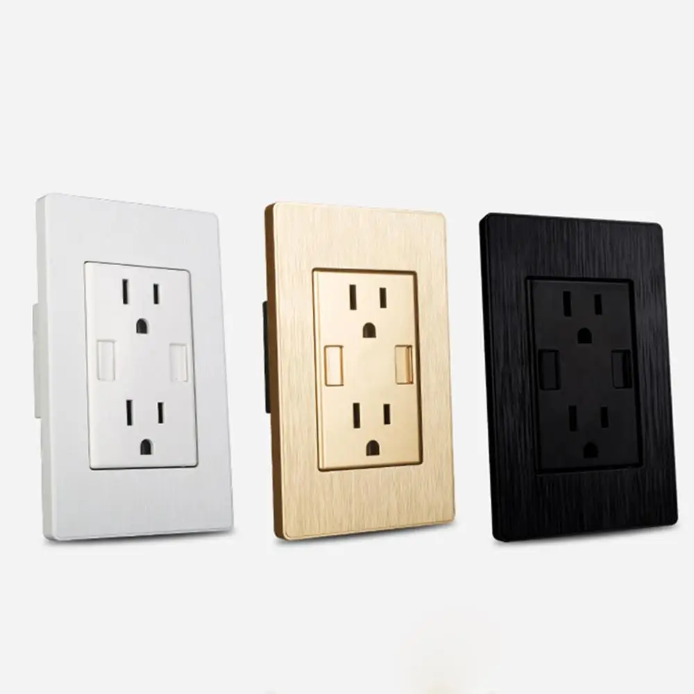 Штепсельная розетка стандарта США 2,1/3.1A двойной usb-порт для зарядки адаптер питания