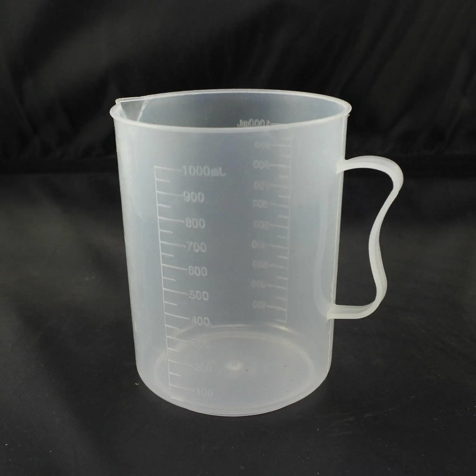

1000ml Material PP Measuring Cup Graduated Lab Test Liquid Measure Tool Lot