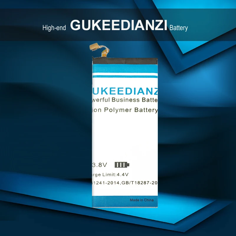 GUKEEDIANZI для samsung E5 телефон Батарея для samsung Galaxy E5 E500 E500H E500F SM-E500 Батарея EB-BE500ABE 2300 мА-ч