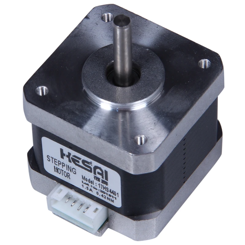

Nema 17 Stepper Motor, 5Pcs Bipolar 1.7A 40Ncm(56.2Oz.In) 40Mm Body 4-Lead With 40Mm Cable And Connector For 3D Printer/Cnc