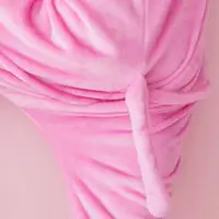 HKSNG Adult Pink Onesie Kigurumi Pajamas Flannel Cartoon Halloween Party Jumpsuits Pyjamas Suit Zipper Outfit Panther - Image 6