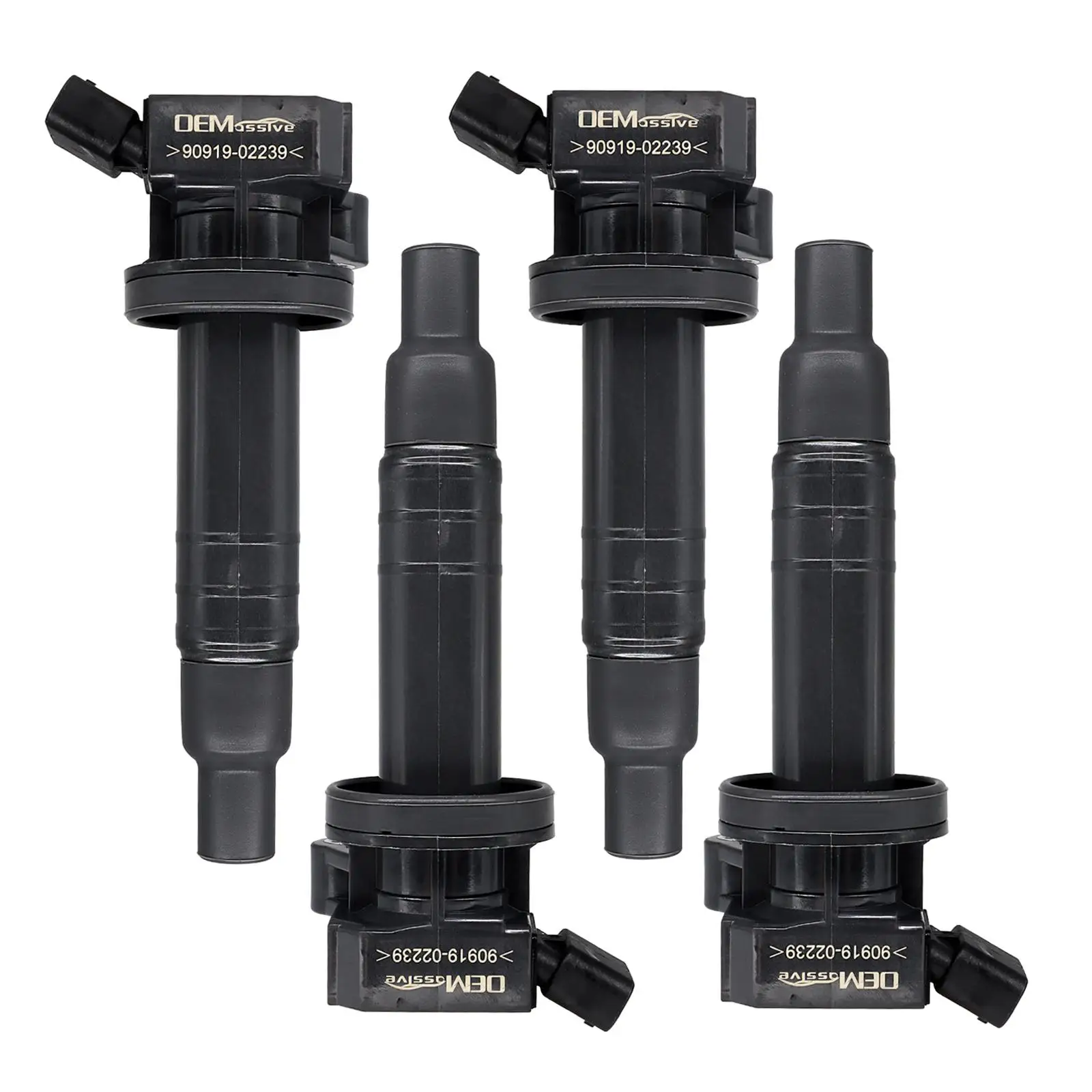 

4X Ignition Coils 90919-02239 90919-02262 For Chevrolet Prizm Toyota Celica GT Corolla Matrix MR2 2003 2004 2005 2006 2007 2008
