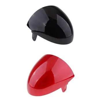 

2pcs Motorcycle Rear Seat Cowl Passenger Pillion Fairing Tail Cover for Honda CB125S CB550 CL350 450, ABS Plastic - Black Red