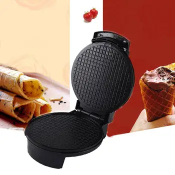 

Kitchen Egg Roll Machine Non-stick Ice Cream Reel Breakfast Household Maker Machine Waffle Pancake Machine Tools Baking DIY F4Z8