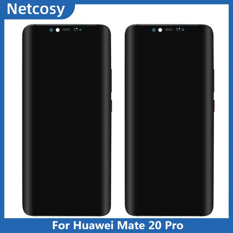 

AAA+++ LCD Display Screen Touch digitizer Assembly With Fingerprint For Huawei mate 20 Pro LYA-AL00 mate 20Pro 6.39" Screen