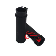 " 25 мм черная резиновая ручка на руль для Harley Iron для 883 XL1200 Softtail FatBoy Bobber Cruiser Chopper