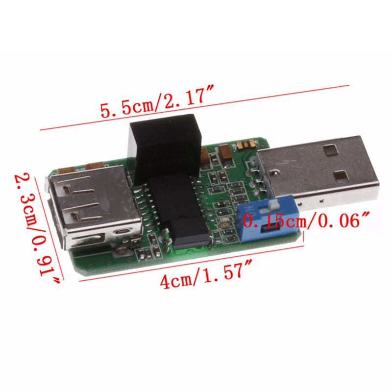 USB изолятор USB к USB ADUM4160/ADuM3160 портативный модуль для USB2.0 GV99