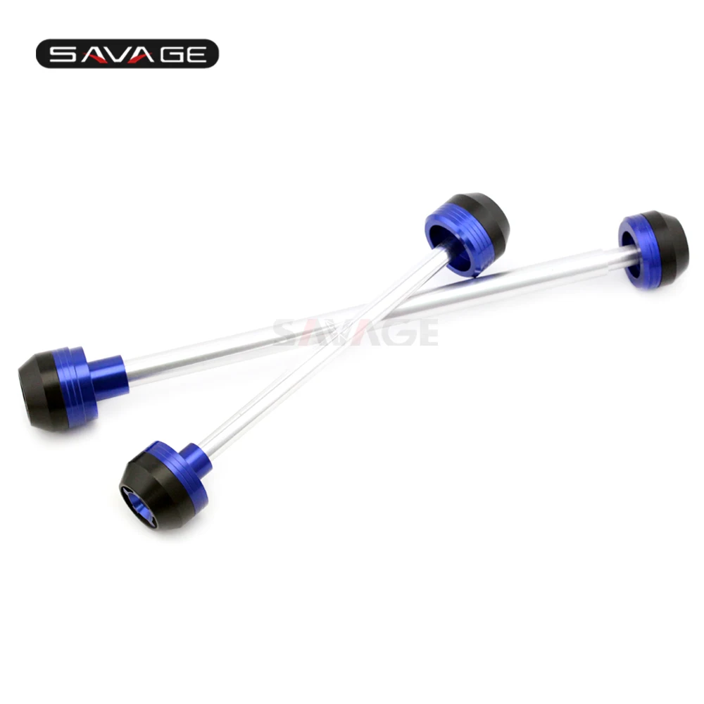 Front Rear Axle Fork Wheel Protector Sliders Falling Protection (45)