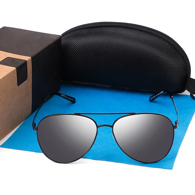 580P брендовые поляризованные солнцезащитные очки мужские дизайнерские винтажные уличные солнцезащитные очки для рыбалки UV400 очки для водителя Пилот солнцезащитные очки мужские Ray