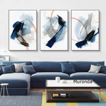 

Room Decor Poster Abstract Canvas Modern Pictures for Home Design Wall Art Prints for Room Loft Interior Frameless