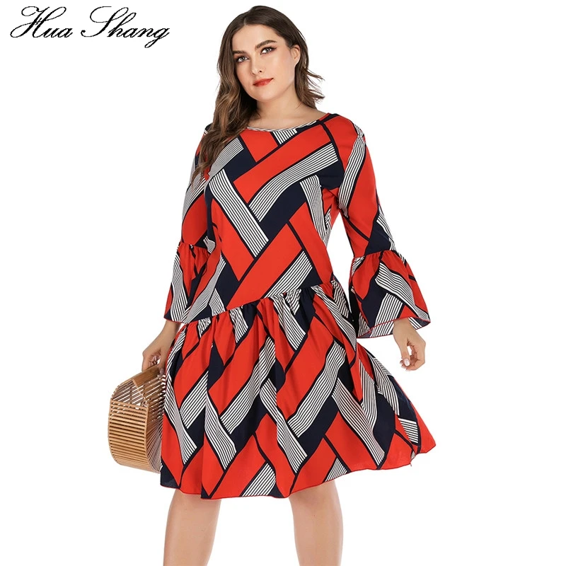 long sleeve plus size casual dresses