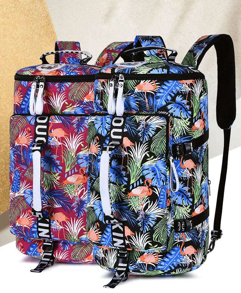Красочные фламинго Новый большой емкости рюкзак для женщин или мужчин повседневные дорожные сумки для альпинизма