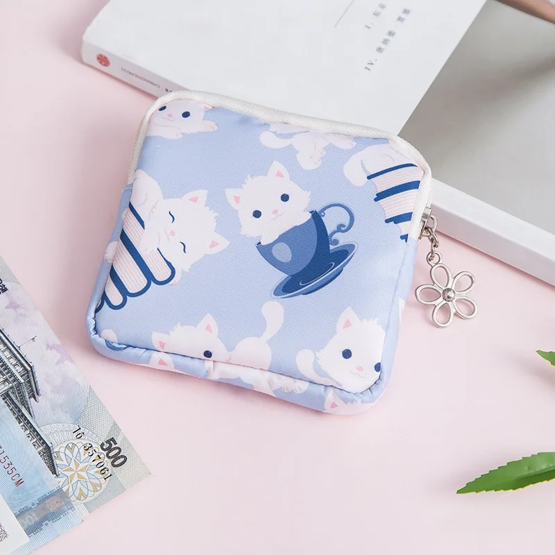 Cartoon Girls Kids Coin Purse Card Key Headset Mini Purses Pouch Canvas Bag Women Children's Pocket Small Zipper Coin Wallet - Color: 2