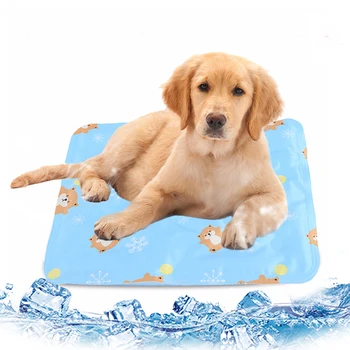 

Pet Gel Self Cooling Mat Dog Cat Waterproof Pad Kennels Anti-mold Beds Blanket Sleep Cushion For Indoor Pet Supplies