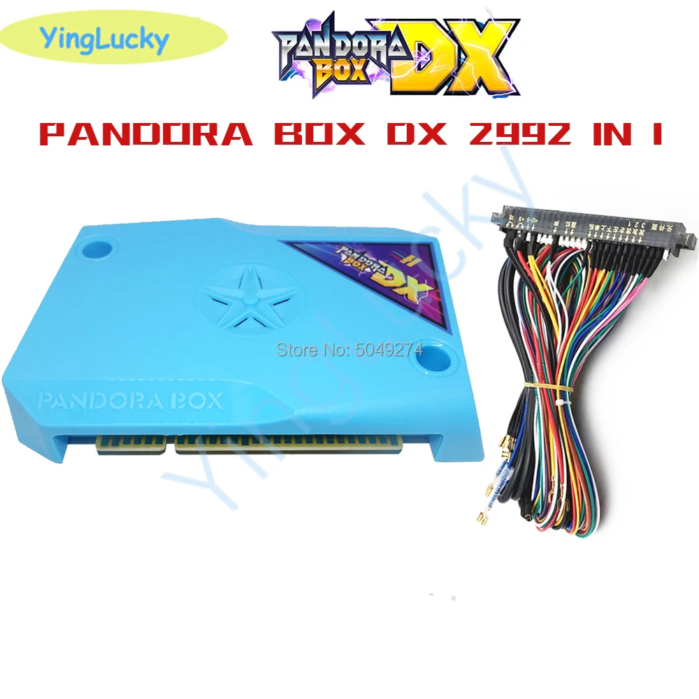 NEW ARRIVAL ORIGINAL 3A GAME Pandora box DX 2992 in 1 jamma arcade version game board CRT/CGA VGA HDMI OUTPUT