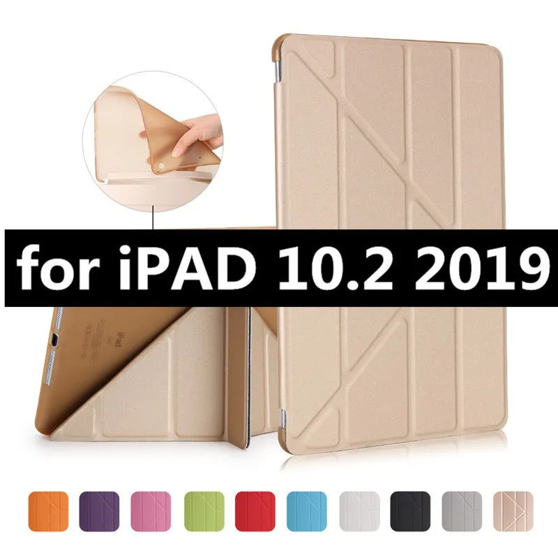 gold 10.2 Чехол для ipad Pro 10," Air 3/ipad 10,2 защитный чехол-подставка для Apple ipad 7 7th 10,2" A2200 A2198 A2197 чехол для планшета - Цвет: gold 10.2