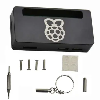 

1Set Silver/Black Aluminum Protective Case Metal Enclosure for Raspberry Pi Zero D08B