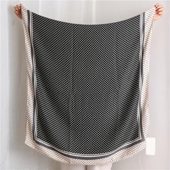 

Luxury Fashion Autumn and winter women's Print cotton material scarves lady Sunscreen silk beach shawl New style Cotton scarf