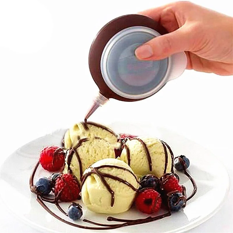 Decorating Tip Sets Bakery Silicone Cake Muffin Macaroon Macaron Piping Icing Baking Tool Pot 4 Nozzles