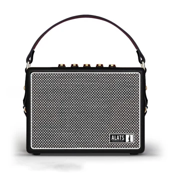 

Portable Bluetooth Speaker Professional Subwoofer HiFi Audio Retro Cortex Louderspeaker Bass Fashion Guitar Speakers