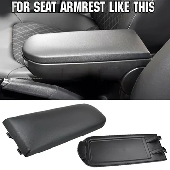 

Car Armrest Cover Latch Lid Clip Catch car Styling For Seat Ibiza 6J 2009-2016 Seat Toledo 2012-2017 Leather Car Armrest Cover