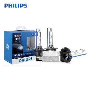 

Philips D1S D2S D2R D3S D4S Ultinon HID 6000K Cool Blue Xenon White Light Car Upgrade Headlight Bulbs Flash Quick Start, Pair