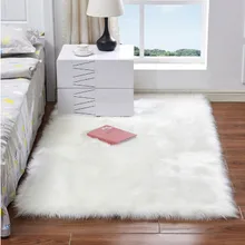 Плюшевый мягкий Европейский ковер для спальни, имитация шерсти, Подушечка для длинных волос, прикроватная оконная подушка, подушка для дивана, оконный ковер