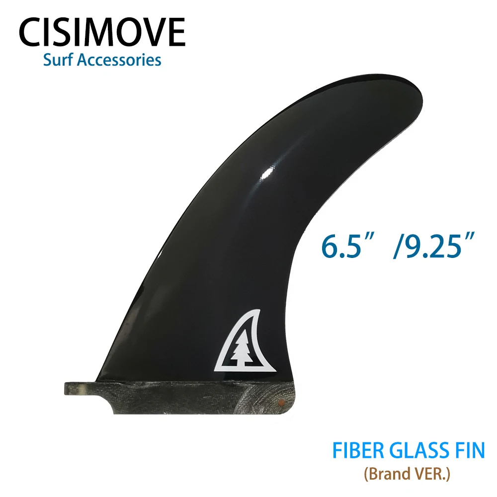 CISIMOVE HIGH CLASS graphic fiberglass single fin for long board surfboard SUP board - Цвет: tree 6.5 inch