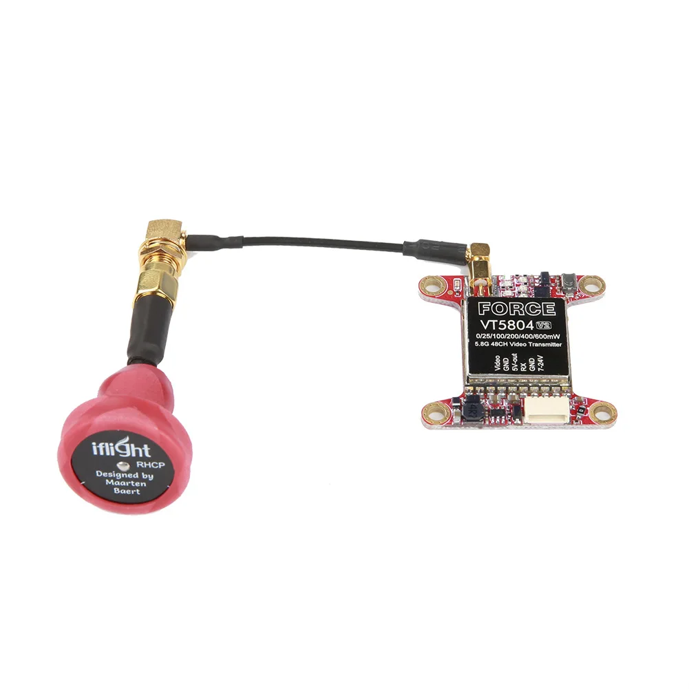 IFlight 5 8G S.BUS FPV передатчик часть MMCX к SMA / RP кабель для подключения антенны 10 см