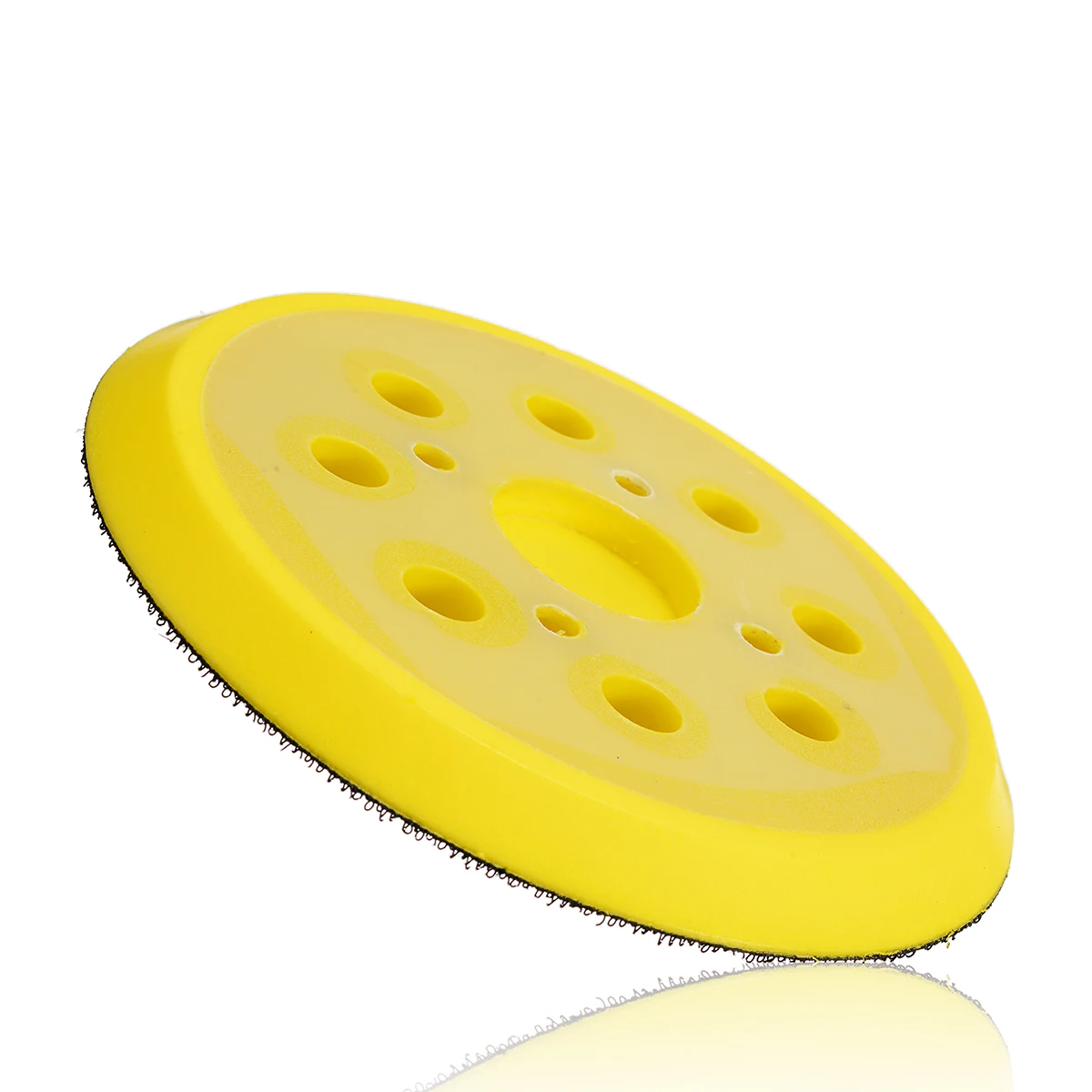 5 Inch 8 Hole 125mm Back-up Sanding Pad 4 Nails Hook and Loop Sander Backing Pad for Electric Grinder Power Tools Accessories