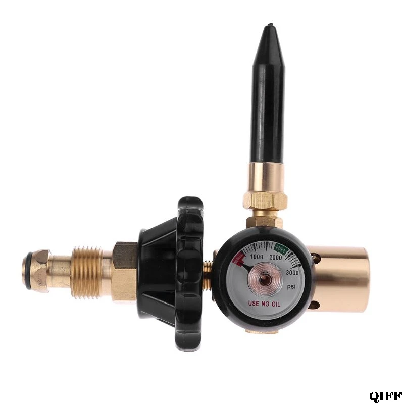 

Brass Helium Latex Balloon Inflator Regulator With Pressure Gauge For G5/8 Tank