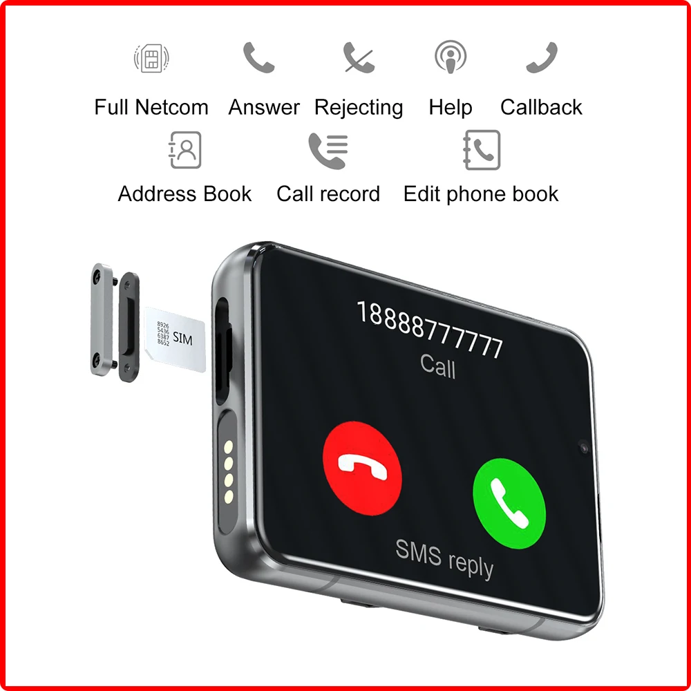 US $295.56 Android 9 OS Smart Watch Heart Rate Monitor 13MP Dual Camera Full Screen GPS WIFI 64GB ROM Phone Call Smartwatch PK GTS2 PRIME 2