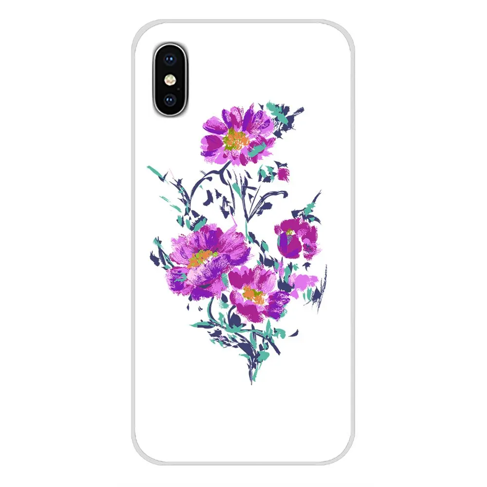images 9 Силиконовые чехлы для телефонов samsung A10 A30 A40 A50 A60 A70 Galaxy S2 Note 2 3 большое ядро Prime акварельный Одуванчик Лотос Лаванда - Цвет: images 9