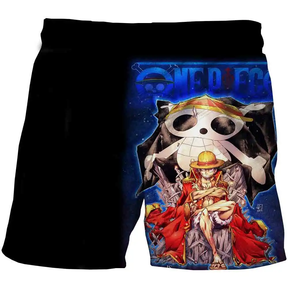 Летние шорты Наруто для мальчиков и девочек Стильные повседневные удобные