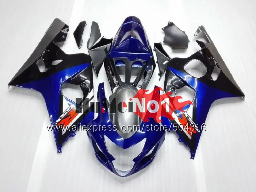 Корпус для SUZUKI GSXR600 GSX R600 K4 GSX-R600 2004 2005 глянцевый красный 15MC. 85 GSXR-750 GSXR 750 600 CC 04 05 GSXR750 04 05 обтекатель - Цвет: No. 12