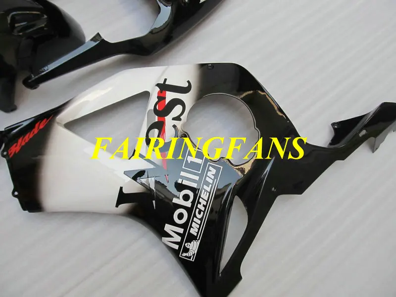 Обтекатель комплект для HONDA CBR900RR 954 02 03 CBR 900 RR CBR 900 RR CBR 900 2002 2003 ABS белый черный Обтекатели на кузов+ подарки HK19