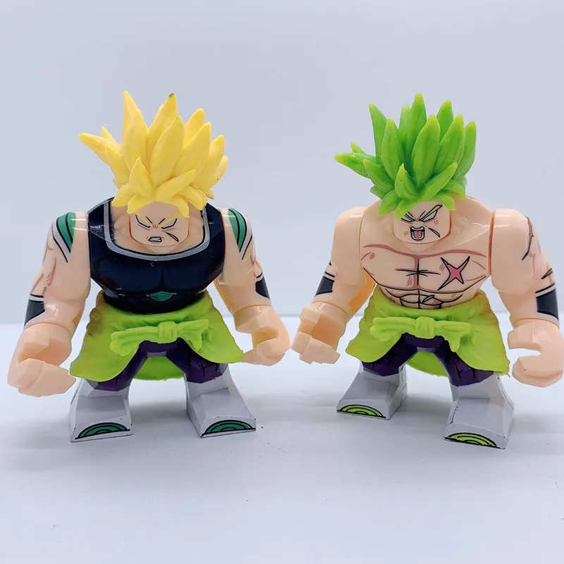 

10PCS 7cm Building Blocks Super hero Avengers 4 Plastics Bricks Batman Dragon Ball Deadpool Figures Gift Toys For Children