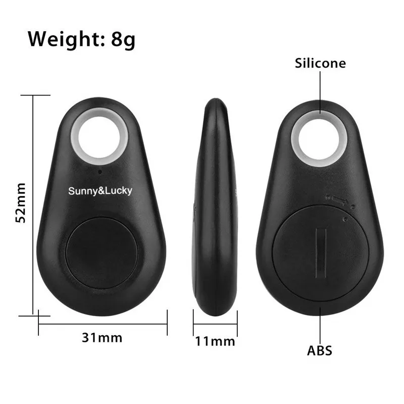 Smart Pets GPS Tracker Anti-lost Alarm Tag Wireless Bluetooth Tracker Child Bag Wallet Phone Key Finder Locator Anti Lost Alarm