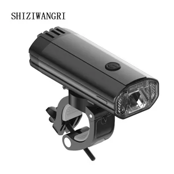 

SHIZIWANGRI Bicycle Light Mountain Bike Headlight Power Torch USB Rechargeable Waterproof Riding