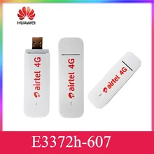 Unlocked Huawei Hilink E3372 E3372h-607 4G USB Modem 4g LTE 150Mbps USB Dongle With Antenna PK E3372h-153 E3372s-153