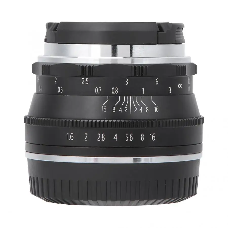Cheecar-35mm f1.6 ручная APS-C prime без отражателя камера ручная фокусировка объектива, для eos-m, для sony-e, для fuji-x, для M4/3