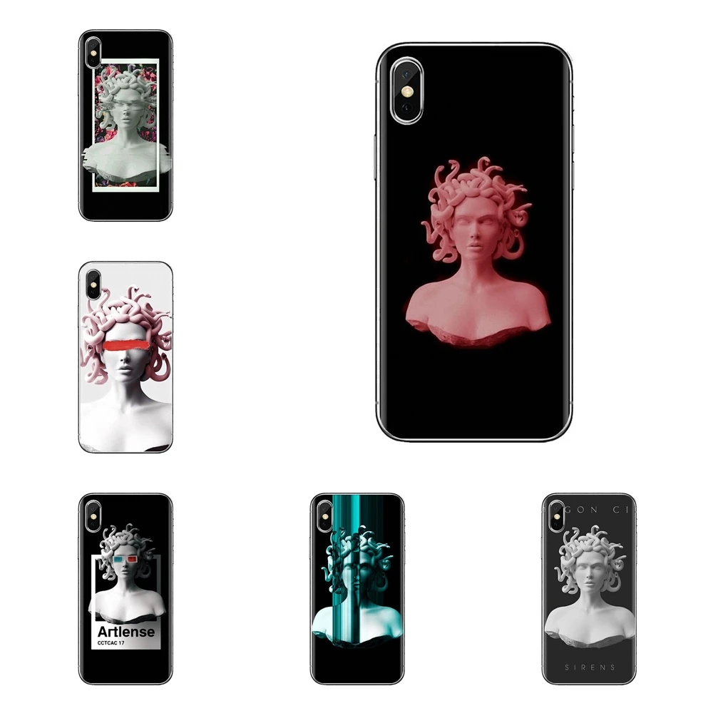 Melusa Vaporwave Glitch для Xiao mi 6 A1 Max x 2 5X 6X Red Note 5 5A 4X 4A A4 4 3 Plus Pro прозрачное мягкое покрытие