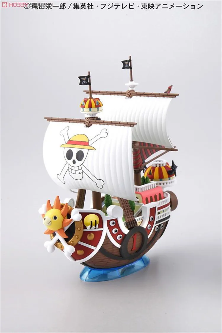 Оригинальная модель Bandai One Piece Great Ship 01 Wanli Sunshine Sonny в сборе фигурки игрушки
