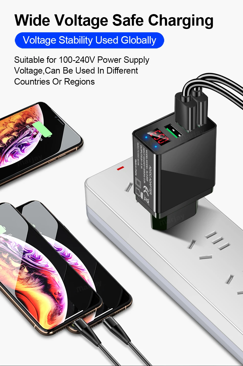 Олаф Быстрая зарядка 3,0 18 Вт QC 3,0 4,0 быстрое зарядное устройство USB портативная зарядка для iPhone 7 8 X XR huawei P20 lite зарядное устройство для мобильного телефона